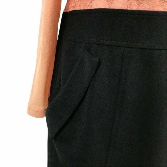 IVENI Lace Overlay Ruffle Side Pockets Dress - Picture 5 of 11